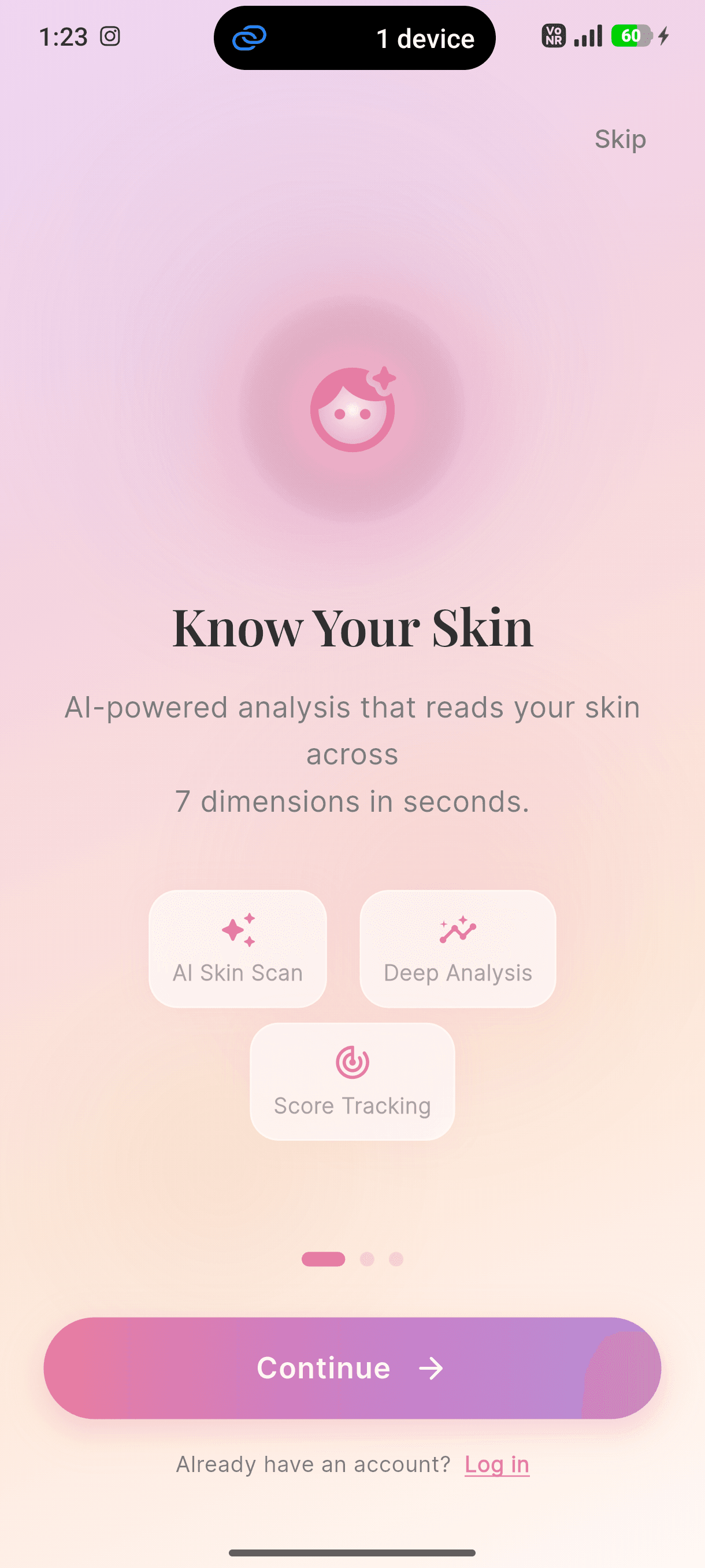 Glowskin: AI skin and hair coaching platform